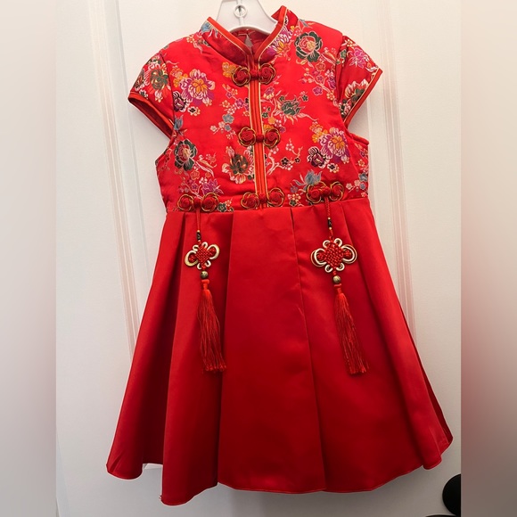 Chinese Cultural Dress Girls Size Small - Picture 1 of 3